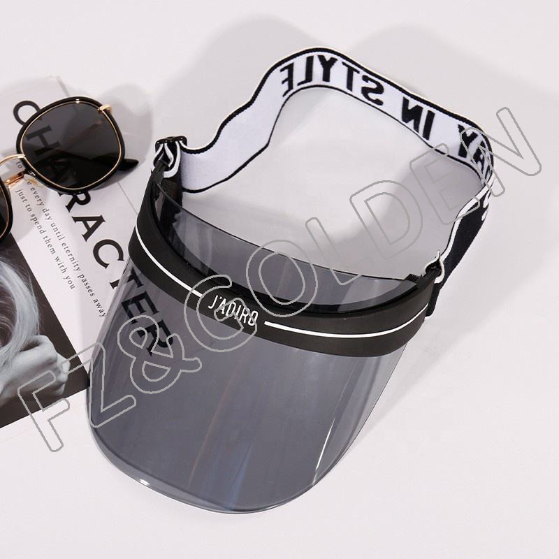Best-Selling Custom Cap Manufacturer - 
 Candy Color UV Protection Sports Outdoor Activities Plastic Sun Visor  - FUZHI