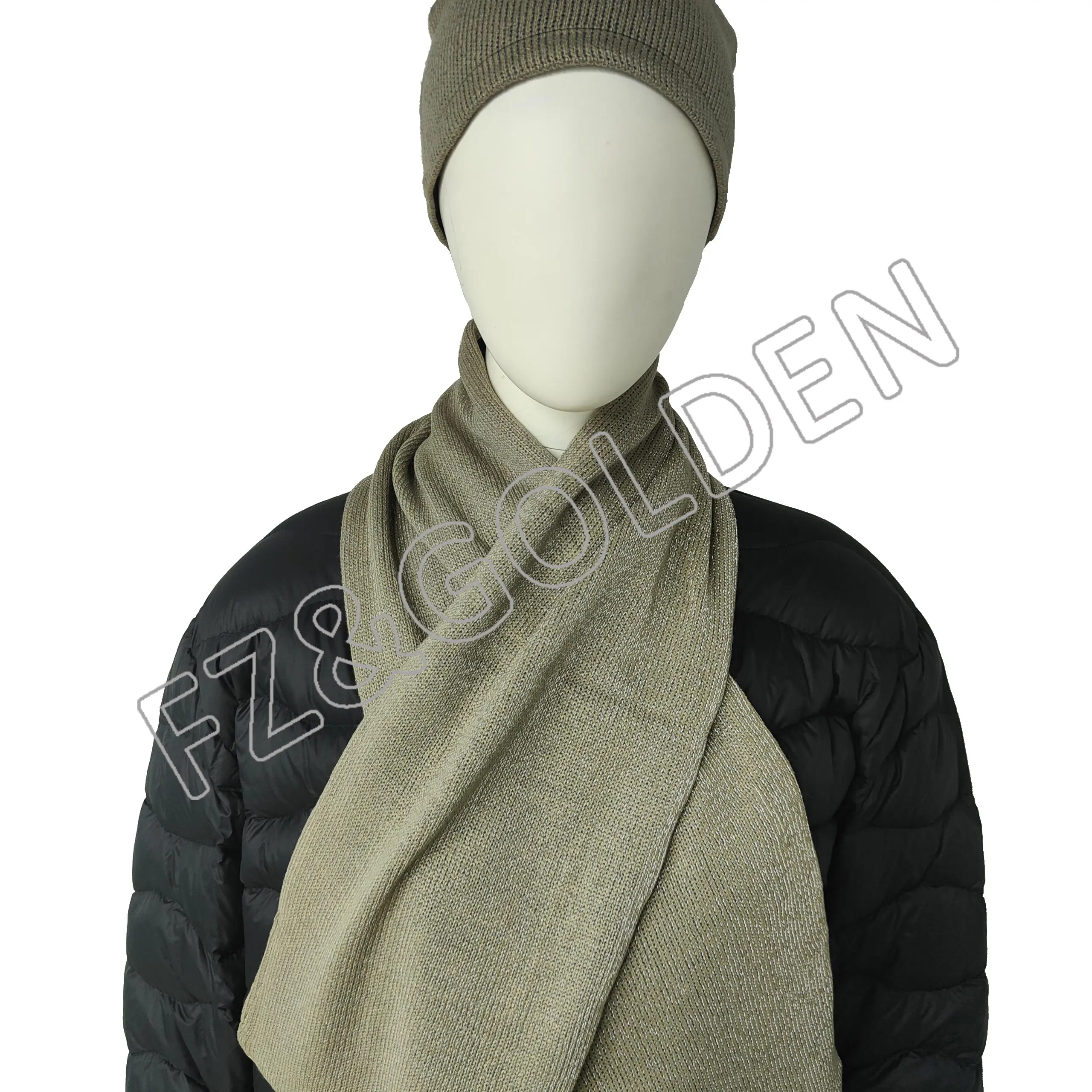 Export Scarf – 
 Reflective knitted adult scarf   – FUZHI