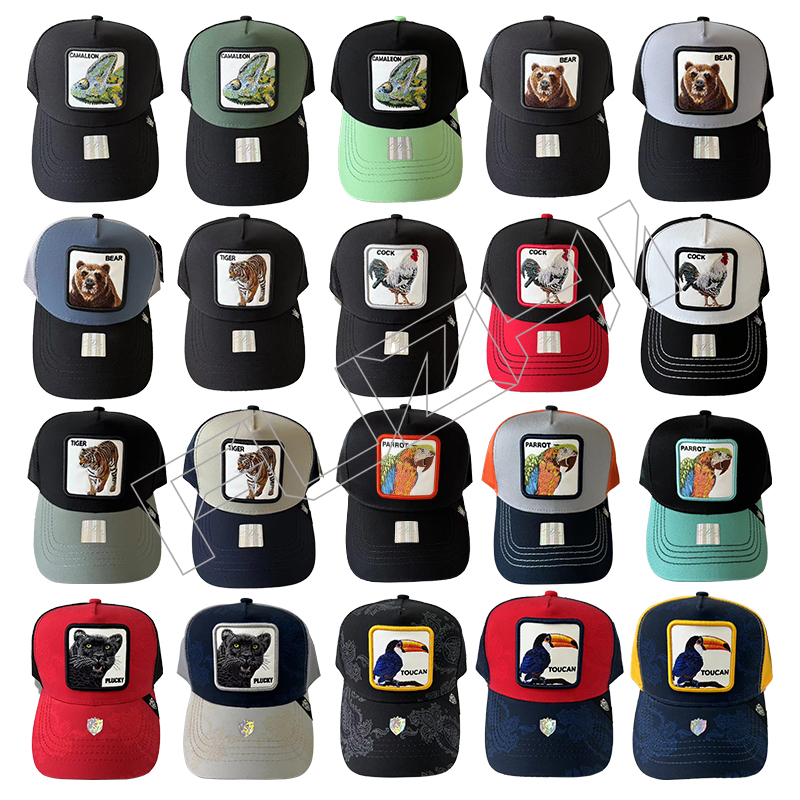 FZBC-5034 Customize animal mesh baseball cap