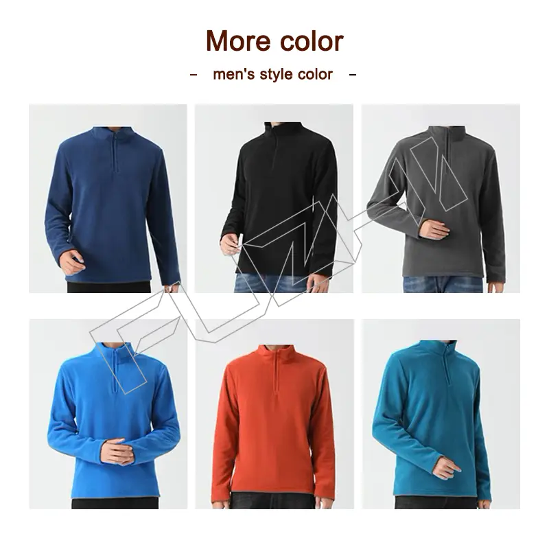 FZJA-1000 Autumn and winter pullover men and women fleece sweatershirt sports leisure fleece  sweatershirt jacket polar inner bladder warm