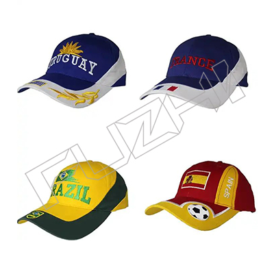 FZBC-6582 Custom Design 2022 Sports Football Fans Caps Brazil Baseball cap