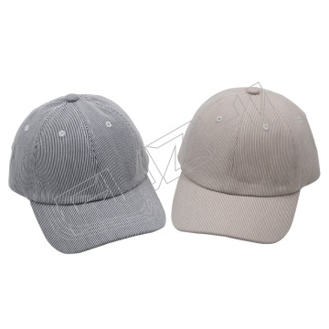 FZBC-5478 New 6 panel colored cotton kids striped baseball cap outdoor sports cap