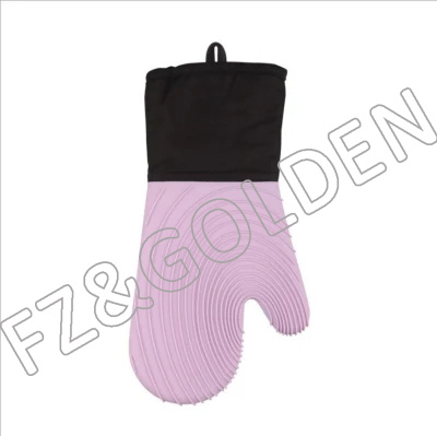 China Kitchen Gloves – 
 Heat Resistant Silicon Kitchen Oven Glove  – FUZHI