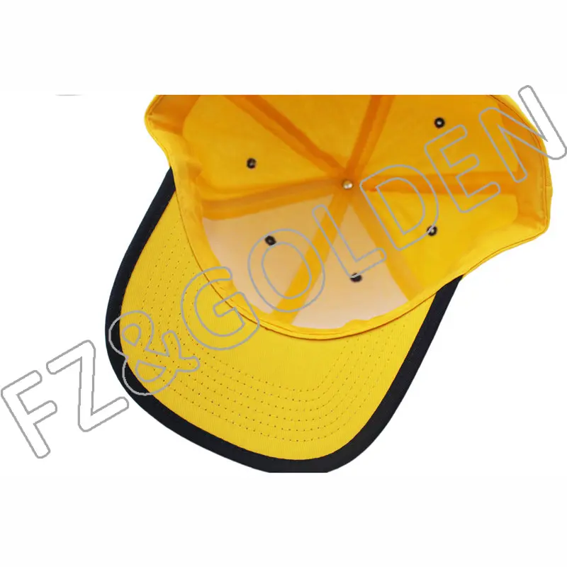 Wholesale Beanie Cap Suppliers – 
 6 panel 100% Cotton Twill Baseball Cap   – FUZHI