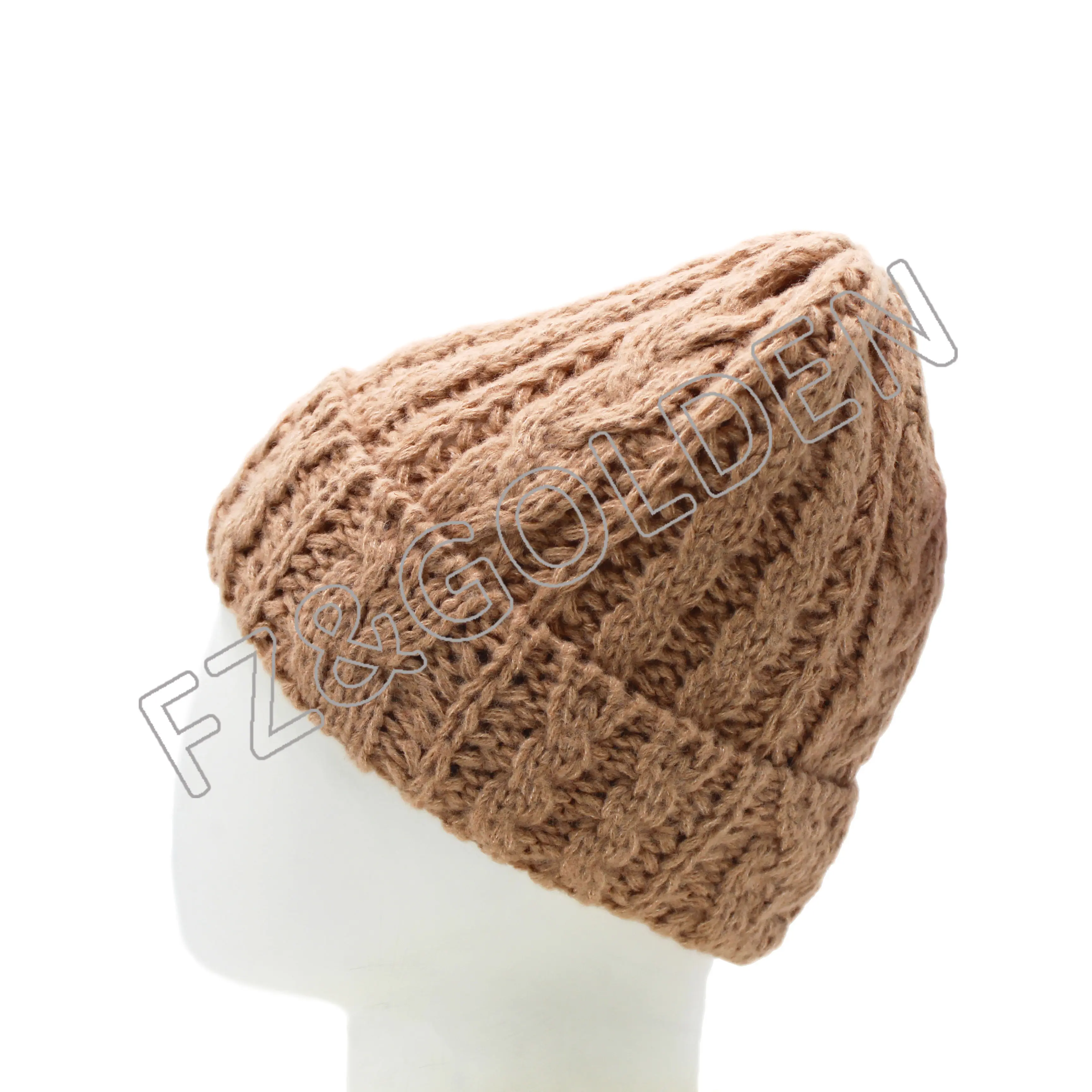 China Winter Knitted Hats Supplier – 
 100% Recycled Polyester Knitted Hat  – FUZHI