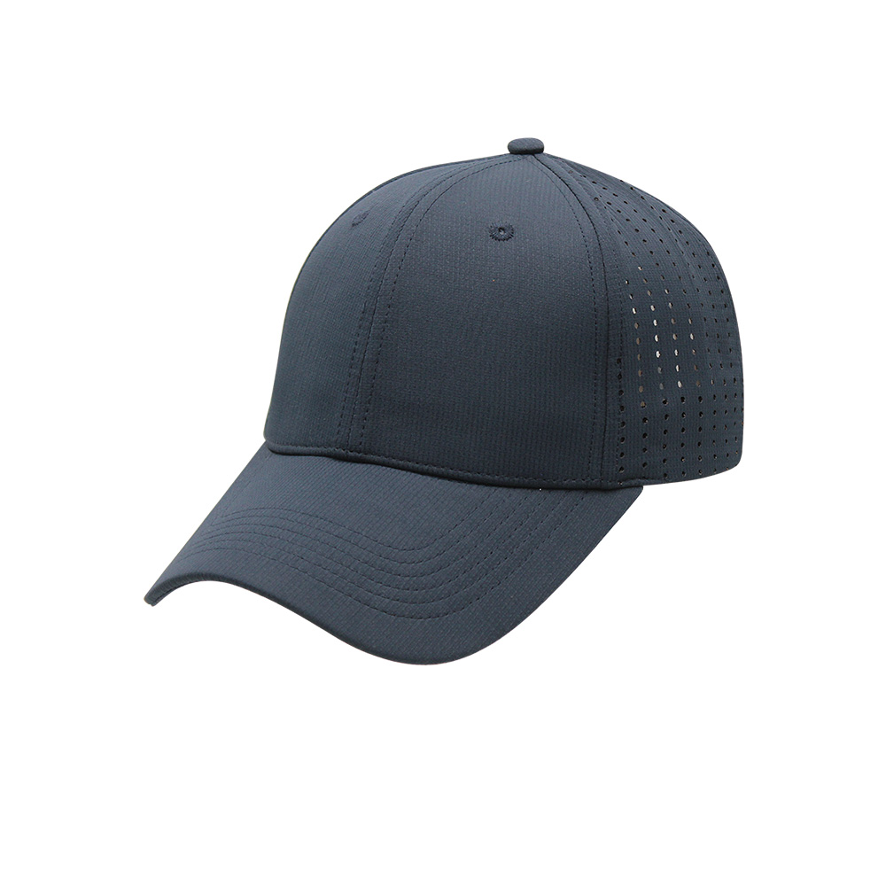 FZBC-2402 6 panel street style laser holes baseball cap