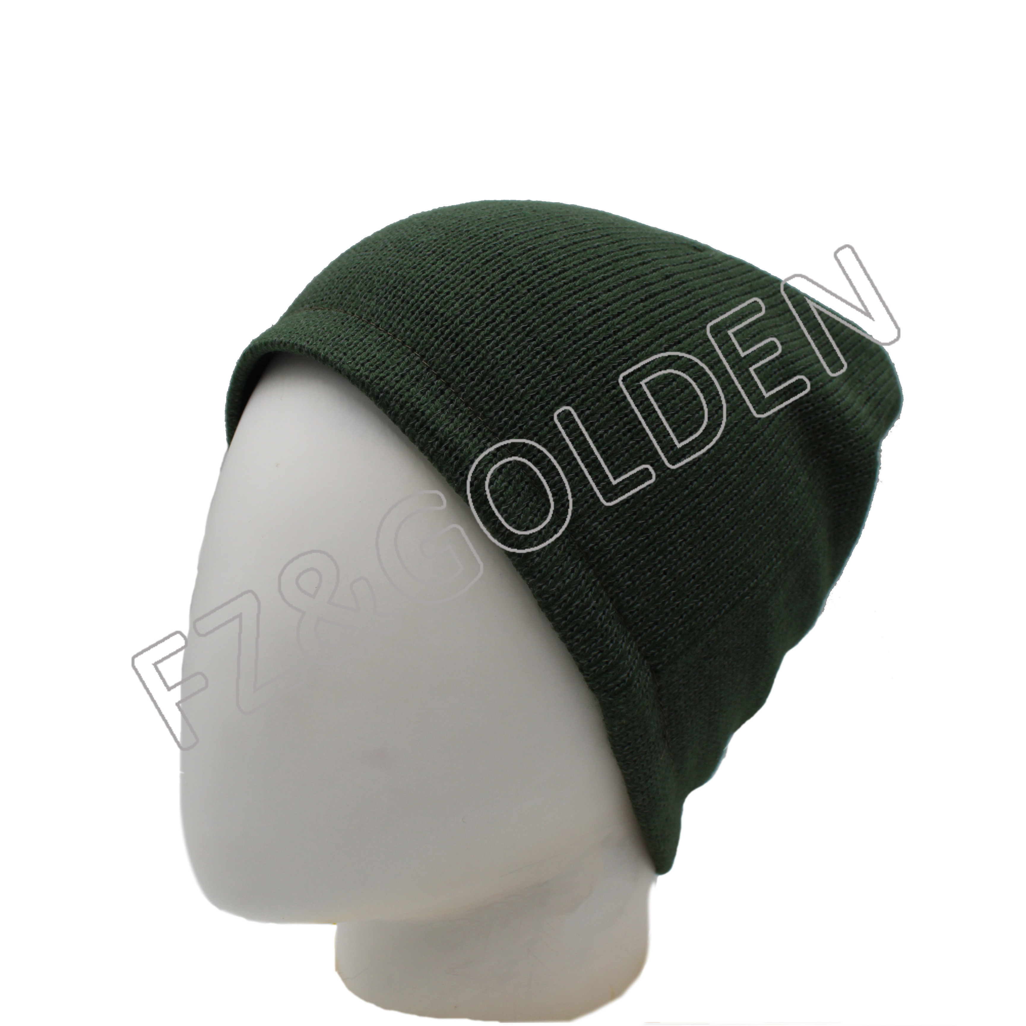 Wholesale Reflective Hat Manufacturer - 
 Reflective Unisex Acrylic Knitted Beanie  - FUZHI