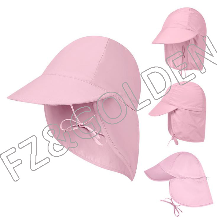 China Outdoor Hat Supplier - 
 UPF 50+ Wide Brim Sun Protect Against UV Rays Hiking Camping Fishing Safari Kids Bucket Hat  - FUZHI