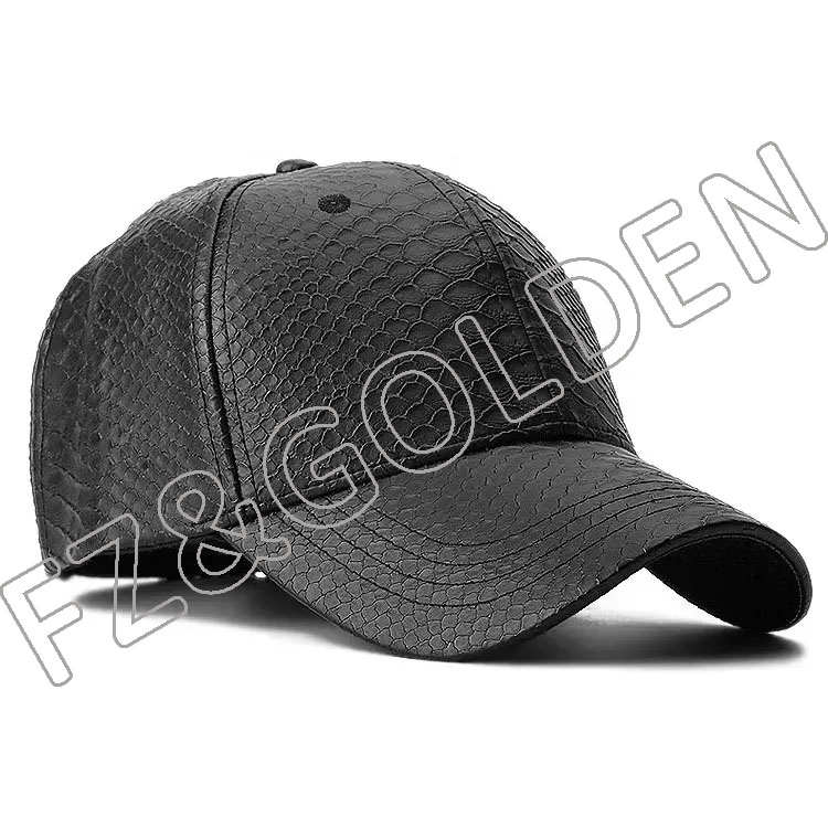 OEM/ODM Camo Cap Supplier - 
 New Arrival snakeskin baseball cap hat  - FUZHI