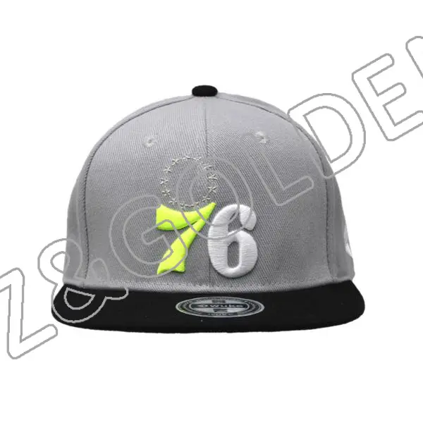 Best-Selling Hip Hop Cap Supplier – 
 6 Panel 3D Printed Cotton Baseball snapback hat  – FUZHI