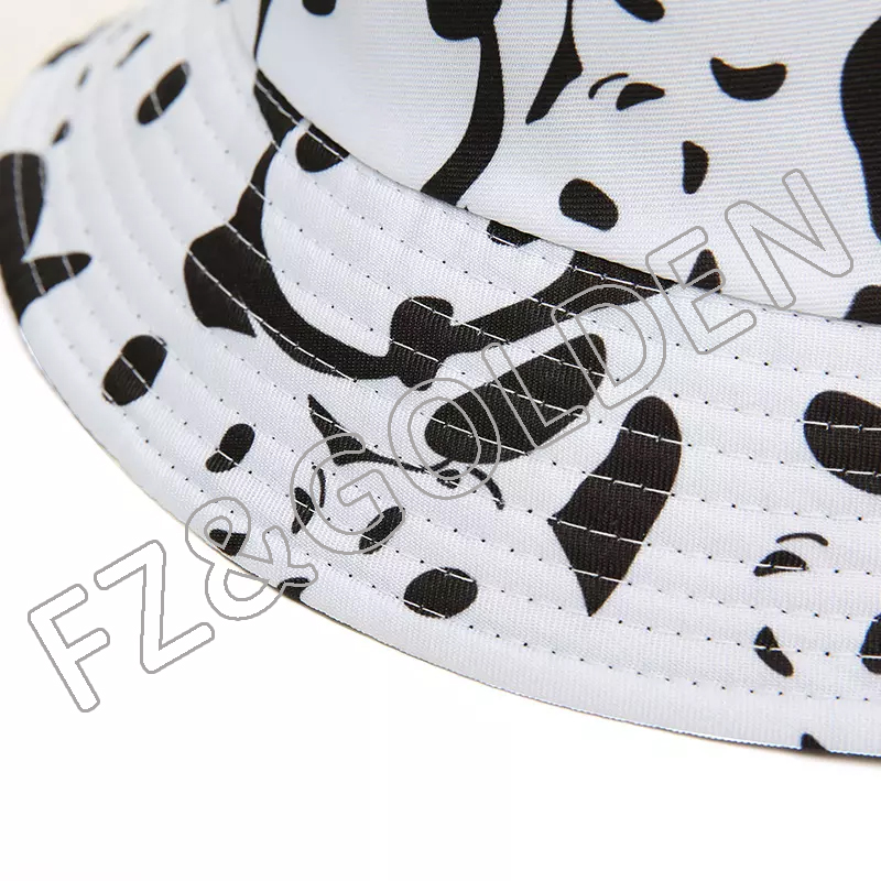 OEM/ODM Led Hat Manufacturer - 
 Wholesale Logo All Over Printing Women Beach Bell Gorras Summer Fisherman Quick Dry Fit Sun Cap bucket hat custom  - FUZHI