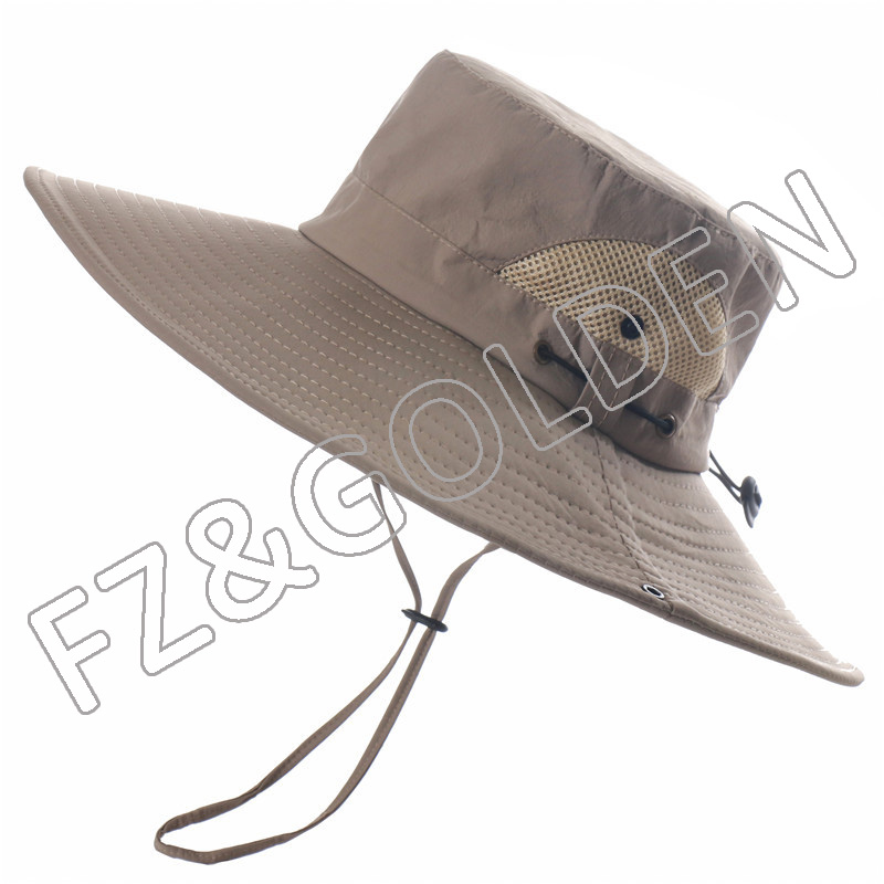 Discount Knit Hat - 
 Foldable Super Wide Brim Fishing Bucket Safari UPF 50+ Sun Protect Hat  - FUZHI