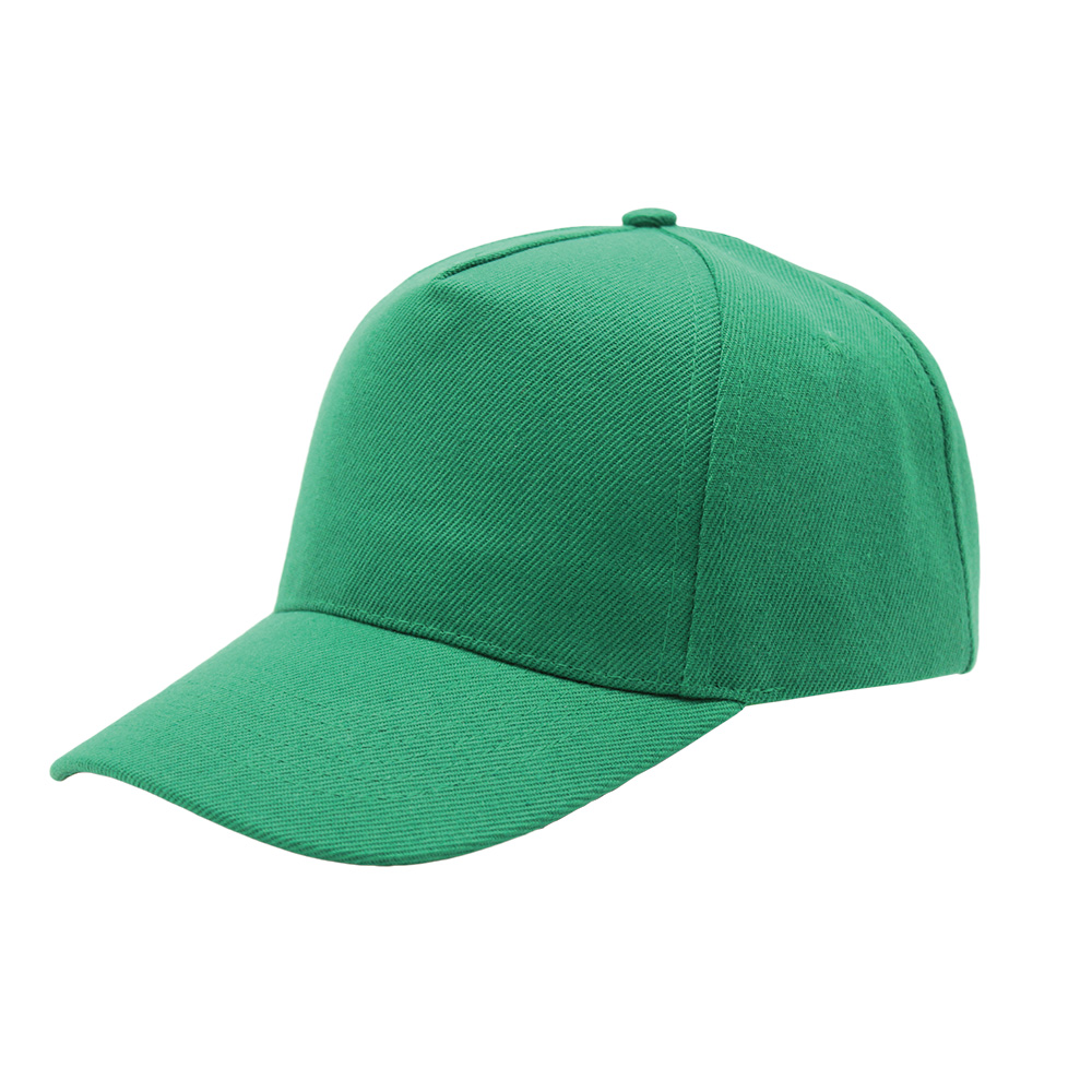 FZBC-5020 Soft lightweight 100% acrylic breathable casual daily cap 5 panel baseball cap