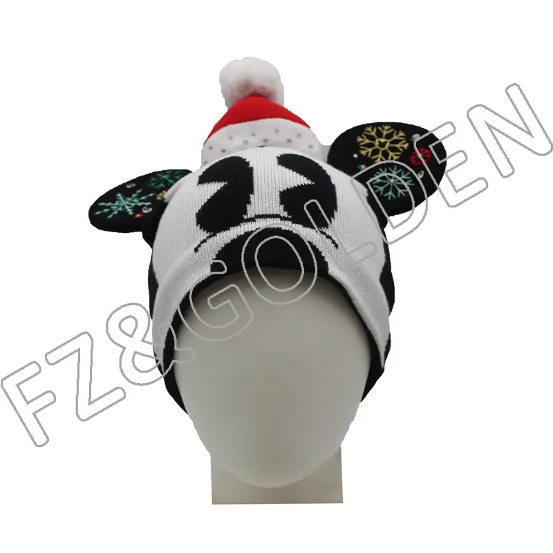 Christmas product Mickey Mouse LED Christmas Hat   – FUZHI