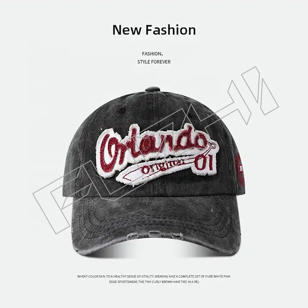 FZBSWS20250623 Custom logo boston red sox bright colored baseball cap with metal clasp