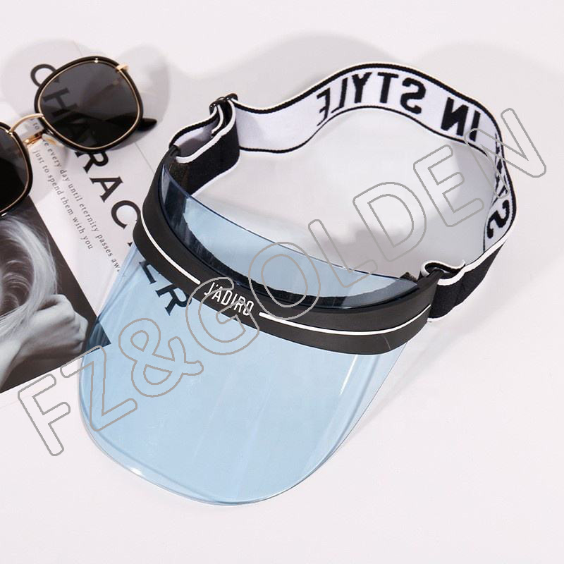 Best-Selling Custom Cap Manufacturer - 
 Candy Color UV Protection Sports Outdoor Activities Plastic Sun Visor  - FUZHI