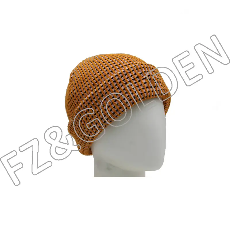 High-Quality Knitted Hat Manufacturer – 
 100% Acrylic Knitted Hat   – FUZHI