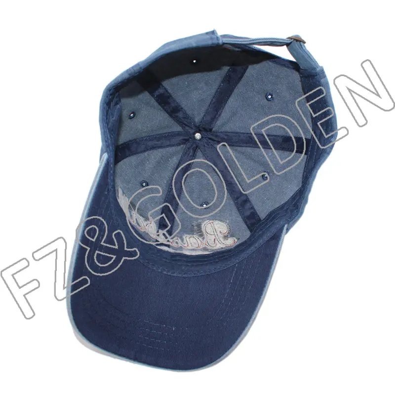 OEM/ODM Hunting Cap – 
 Towel Embroidery Water Washed Cap Dad Cap   – FUZHI