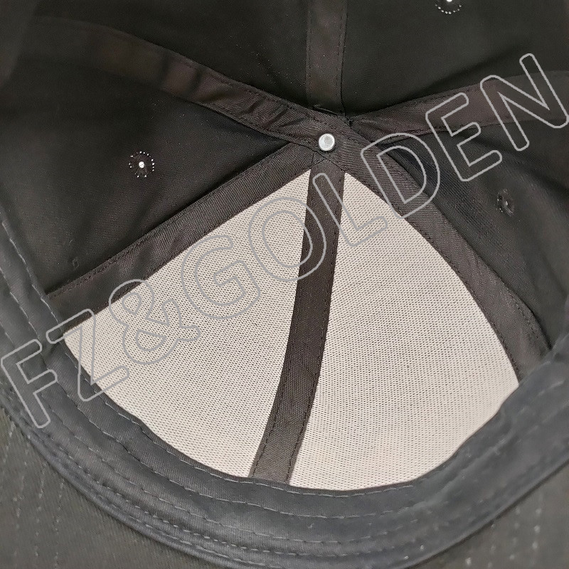 Best-Selling Promotional Cap Supplier - 
 Customized 6 panel 100% Cotton Twill Baseball Cap   - FUZHI