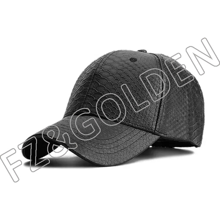 OEM/ODM Camo Cap Supplier - 
 New Arrival snakeskin baseball cap hat  - FUZHI