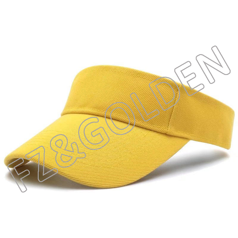 Wool Baseball Cap Supplier - 
 Unisex Sun Adjustable Outdoor Sports Summer Beach Visor Cap  - FUZHI