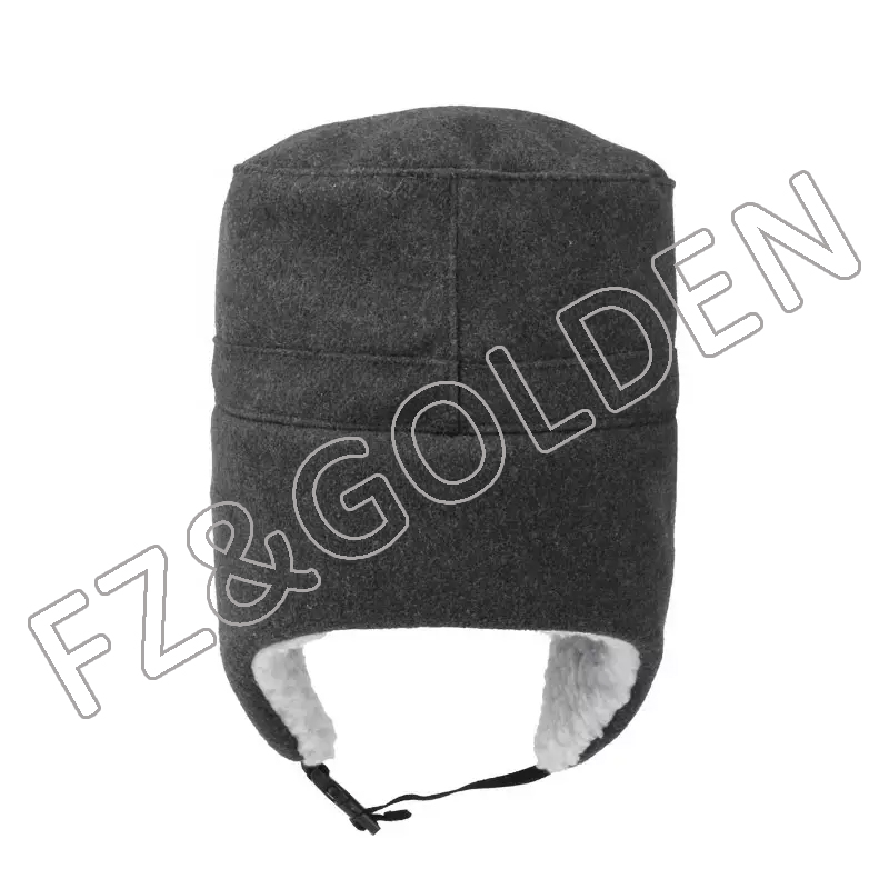 FZWH20250722-1 Hot selling soft faux fur bomber stock colors trapper mask Thickened Thermal Ear Protection warm Winter Trooper Hat
