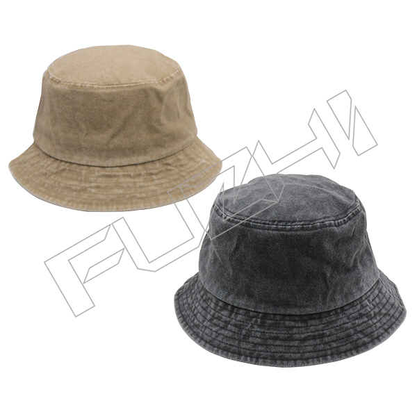 FZFH-9540 Washable cotton bucket hat