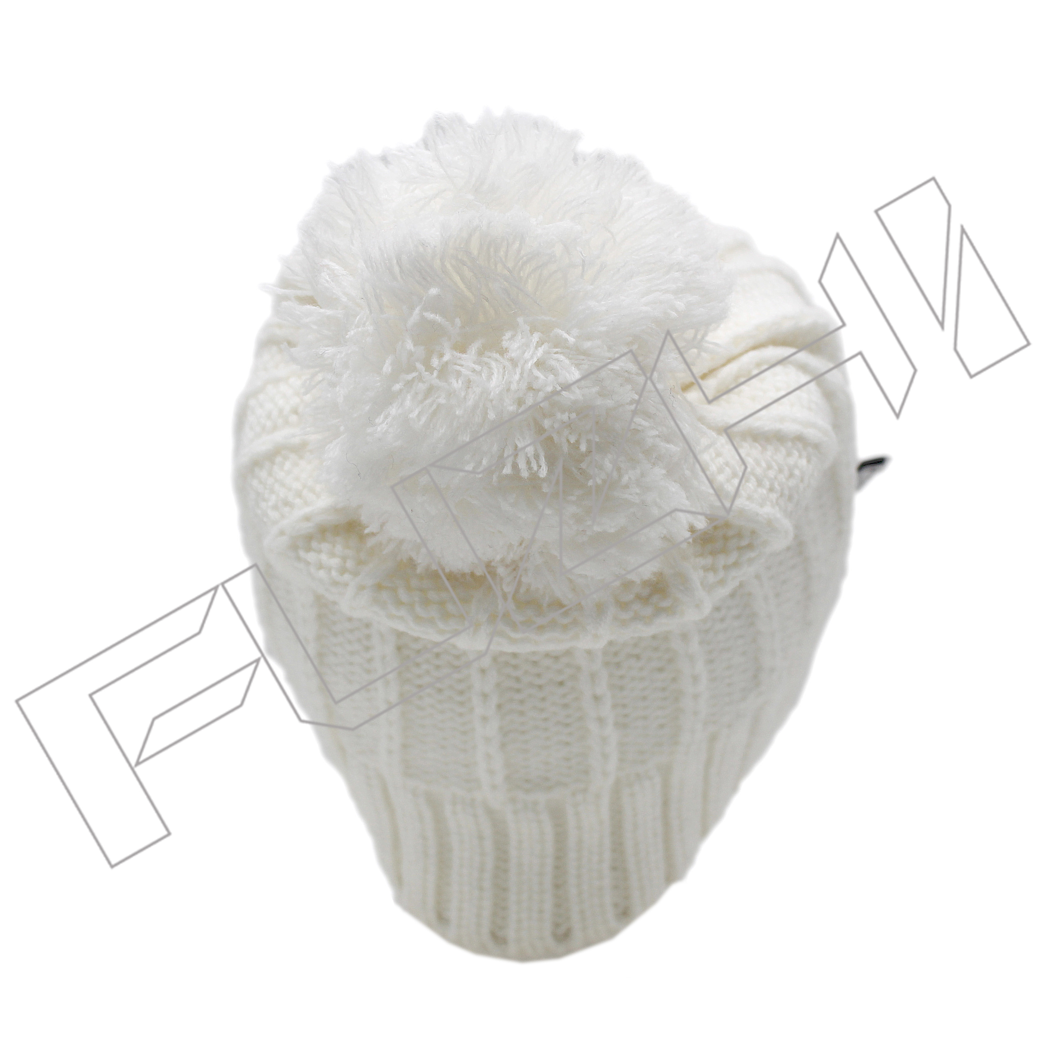 FZBH-7001 Pom pom beanie