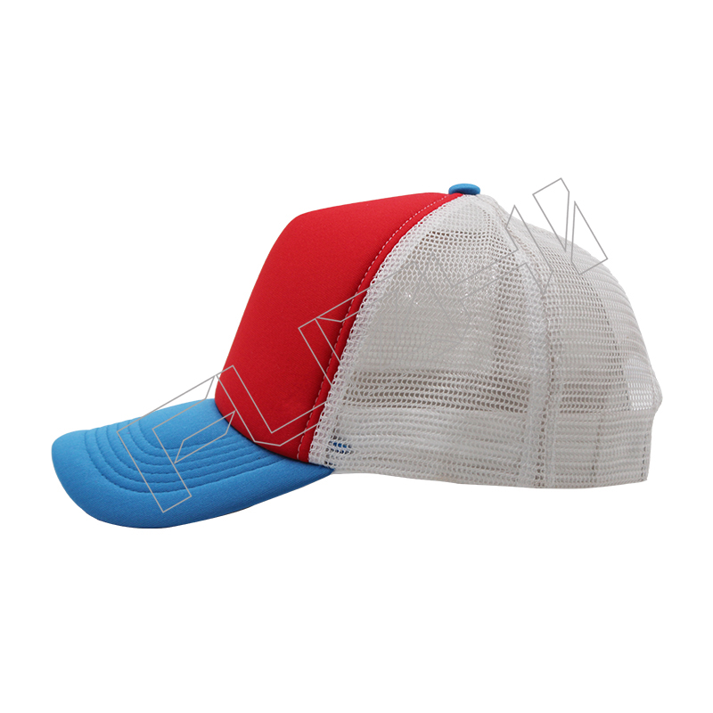 FZBC-5986 Customize 5 panel mesh color trucker cap