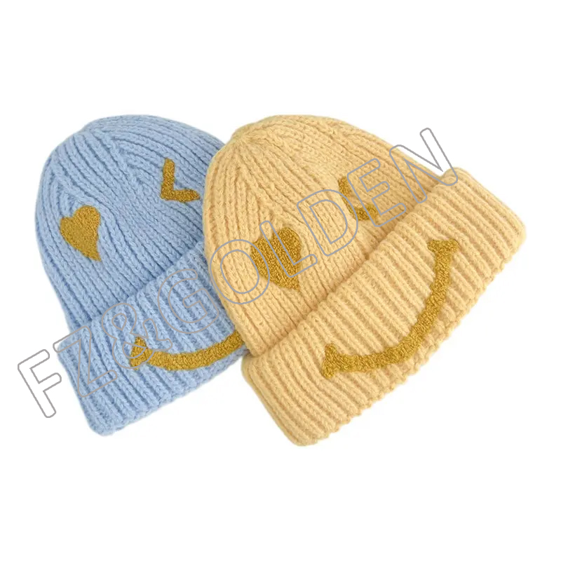 FZBH20250626-3 2023 wholesale high quality fashion hats winter acrylics embroidery Logo custom beanie hats for men women
