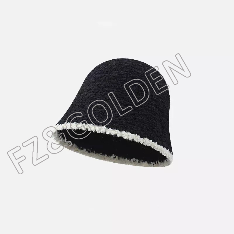 Discount Snapback Hat Manufacturers - 
 Custom winter unisex knitted skully designer fisherman beanies hat women mens brim embroidered logo cap for man  - FUZHI