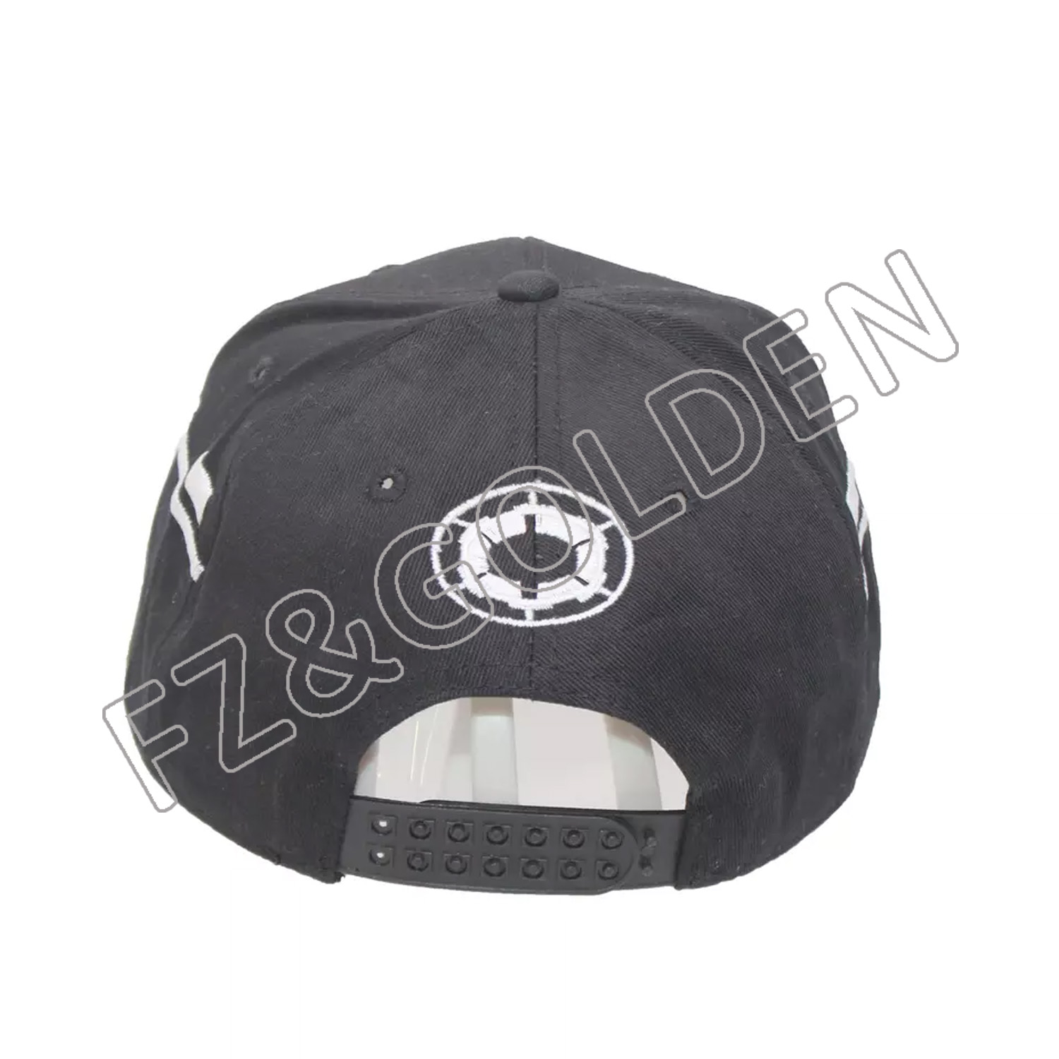 High-Quality 6 Panel Baseball Cap Manufacturers - 
 hip hop plain baseball sport flat peak visor snapback snap back cap and hats  - FUZHI