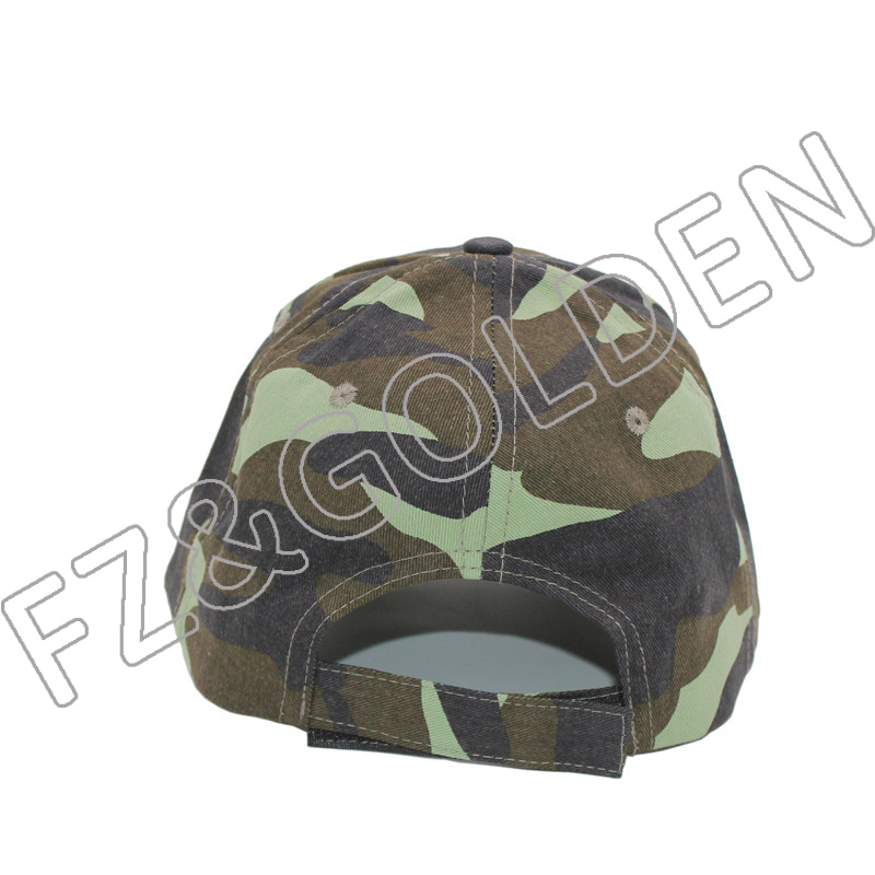 OEM/ODM Dad Cap Manufacturers - 
 Camouflage Military Army Hunting Cap  - FUZHI