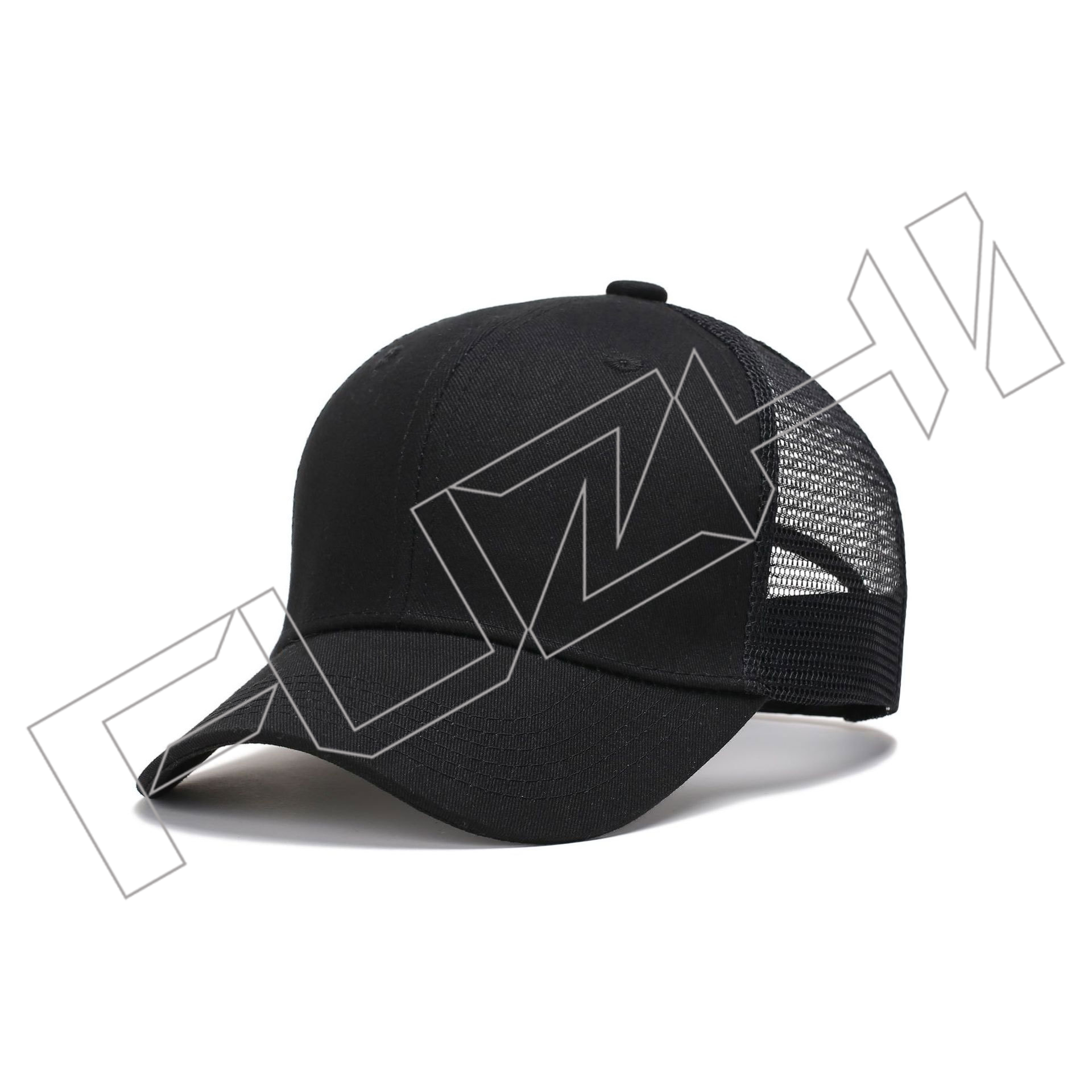 FZBC-6008 6 panel trucker cap