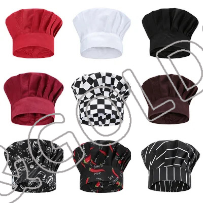 Kitchen Apron Supplier -   Brimless Sushi Kitchen Custom Chef Cap Hat  - FUZHI
