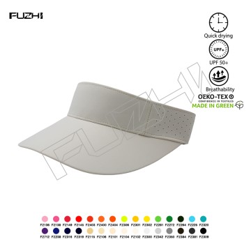 FZSH-1002 Outdoor sport empty top sun hat custom sun hat quick drying ultra light breathable sun hat