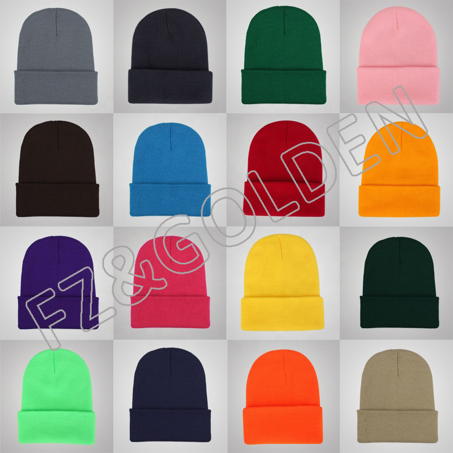 Hot Sale Warm Custom Adult Winter Hats