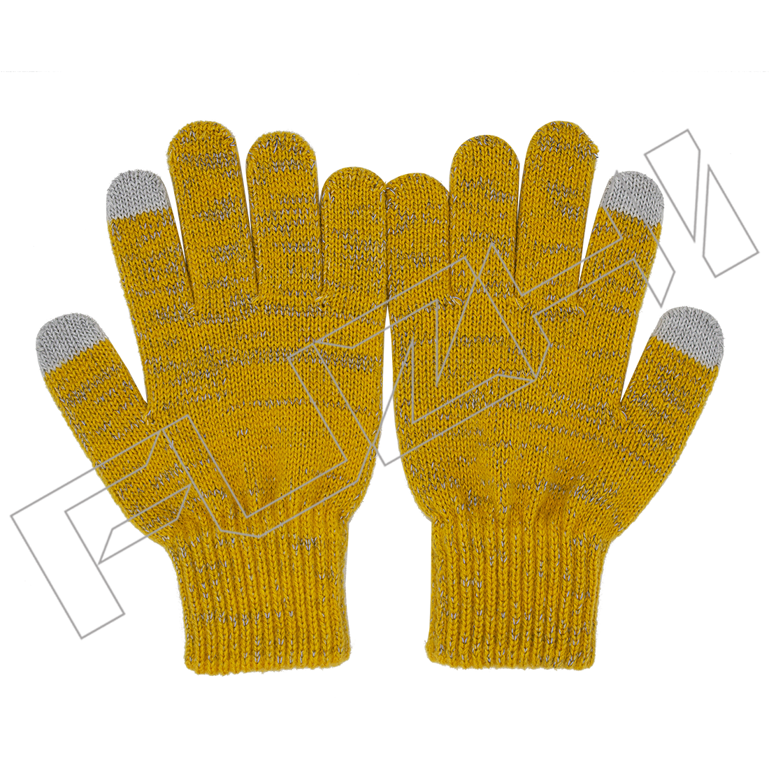 FZRG-1003 Reflective knitted gloves