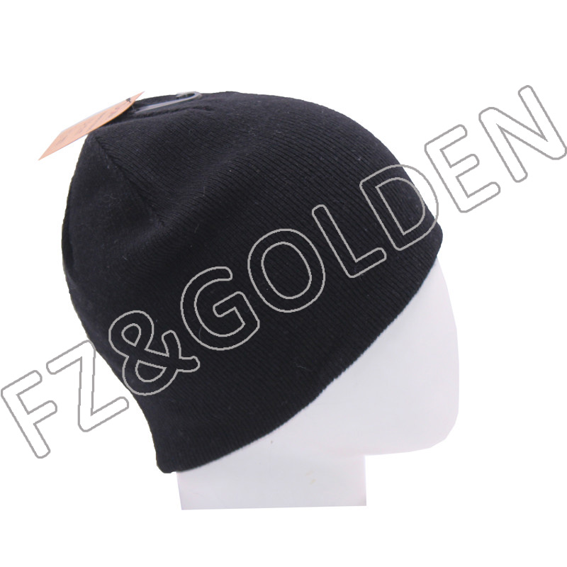 Best-Selling Fleece Beanie Manufacturers - 
 Winter Knitted Embroidered Beanie Hats  - FUZHI