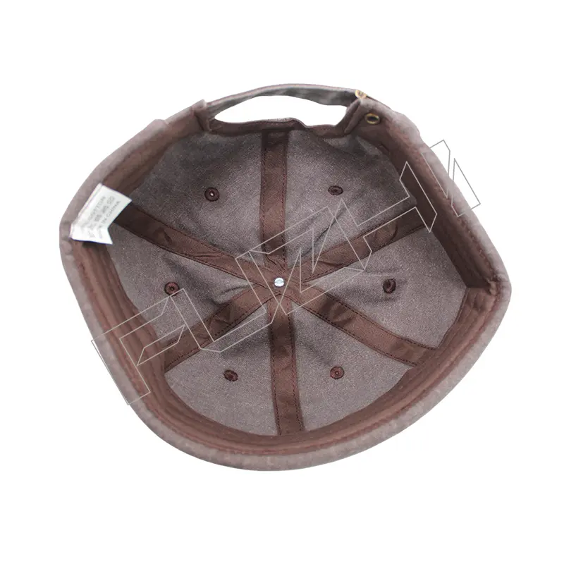 FZBC-6110 Washed vintage skull cap washed dome melon skin hat fashion soft top four seasons all landlord hat man