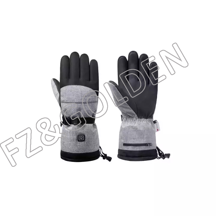 FZSG20250716-5 New arrival winter battery rechargeable waterproof outdoor sports powered warm heated ski winter gloves