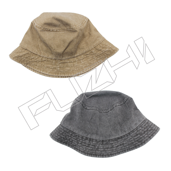 FZFH-9540 Washable cotton bucket hat