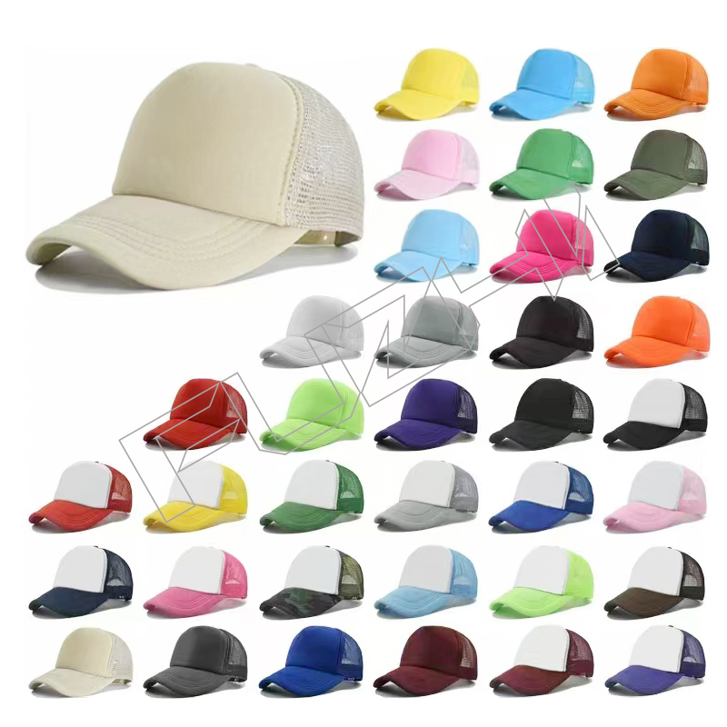 FZBC-5986 Customize 5 panel mesh color trucker cap