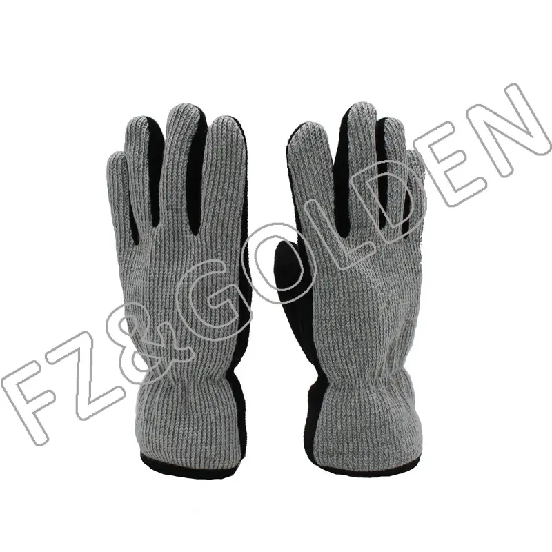 China Reflective Cap – 
 Reflective Knitted Adult Glove  – FUZHI