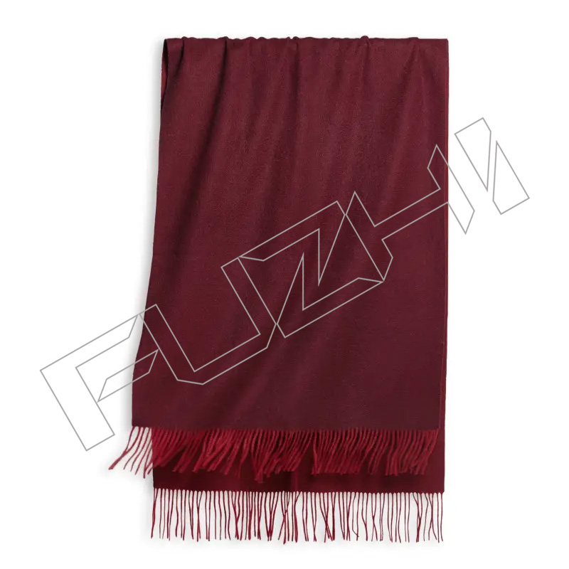 FZSC-3028  Factory Hot Sale Women Pashmina Scarf Soild Winter Color Cashmere plain Scarf