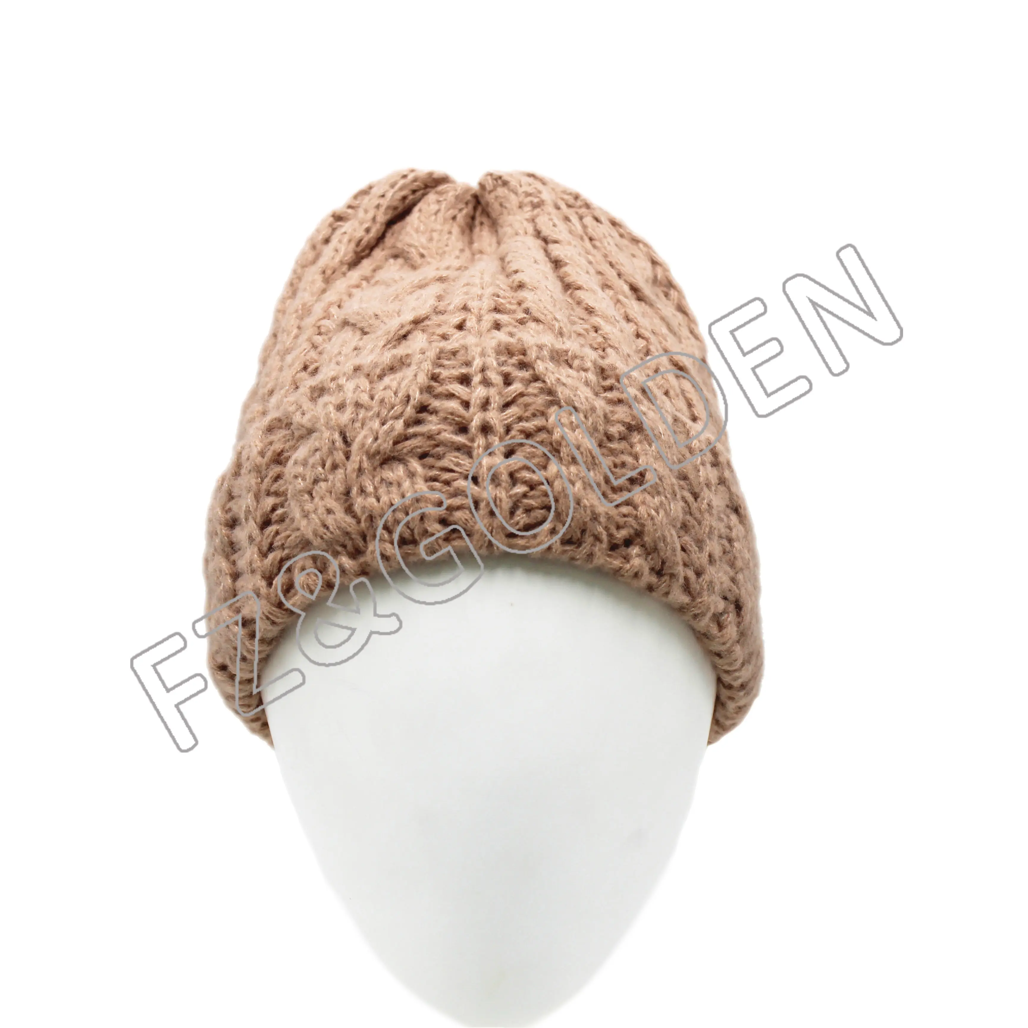 China Winter Knitted Hats Supplier – 
 100% Recycled Polyester Knitted Hat  – FUZHI