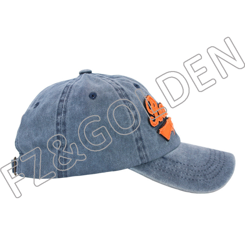 Best-Selling Cap Winter - 
 Towel Embroidery Water Washed Cap Dad Cap   - FUZHI