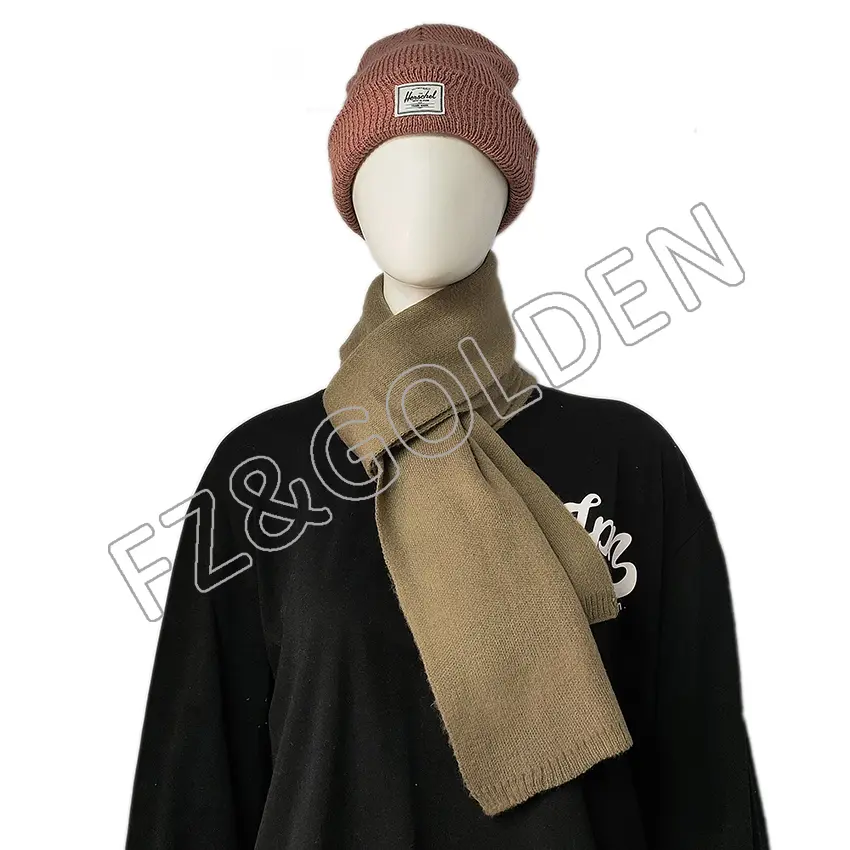 High-Quality Winter Hats And Scarf Suppliers – 
 Woven Knitted Cashmere Long Wool Scarf  – FUZHI