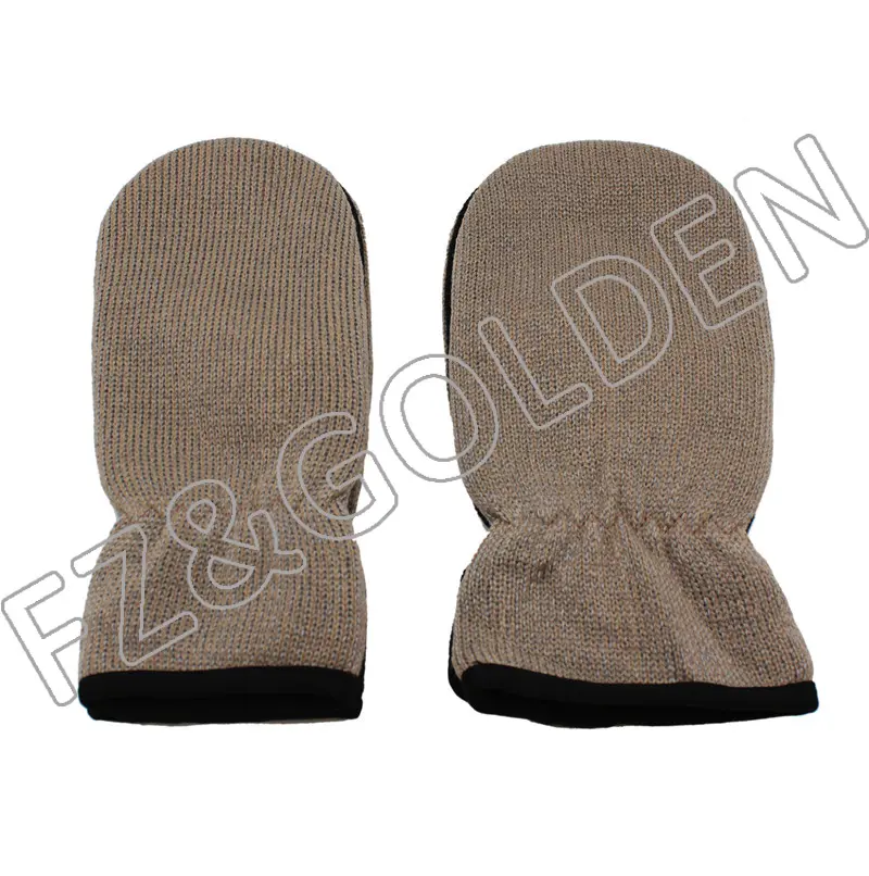 Export Glove Suppliers – 
 Reflective Knitted Adult Mitten  – FUZHI