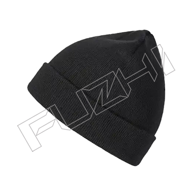 FZBH-1004 Hats Men Custom Logo Streetwear Warm Knit Beanie winter products 2023